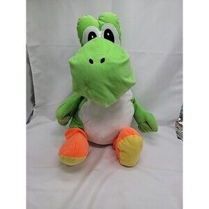 2019 Green Yoshi 22" Plush Toy with Secret Compartment Nintendo Super Mario